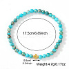 Bohemian Natural Imperial Jasper Round Beads Stretch Bracelets NO3013-5-2
