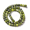 Handmade Lampwork Chevron Beads Strands LAMP-K041-01A-25-3