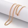 Ion Plating(IP) 304 Stainless Steel Necklace MAK-K004-12G-1