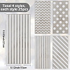100Pcs 4 Styles Rectangle Plastic Candy Bags ABAG-WH20013-19C-2