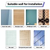 8 Sheets 8 Styles Juneteenth PVC Waterproof Wall Stickers DIY-WH0345-133-4