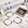 Waxed Polyester Cord Bracelets BJEW-PH01955-4