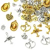 60Pcs 20 Styles West Cowboy Theme Tibetan Style Alloy Pendants TIBEP-YW0001-98-2