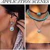 10Pcs 10 Styles Tibetan Style Alloy Pendants FIND-CJ0002-17-7