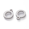 Tarnish Resistant 304 Stainless Steel Pendants STAS-A045-09P-2