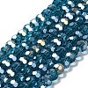 Transparent Glass Beads EGLA-A035-T6mm-B12-1