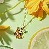 Alloy Pendant Necklaces NJEW-TA00157-2