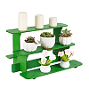 3-Tier Wooden Dice Organizer Display Riser Racks ODIS-WH0086-147-7