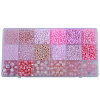 DIY 18 Style Resin & Acrylic Beads Jewelry Making Finding Kit DIY-NB0012-04I-1