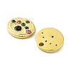Ion Plating(IP) Real 18K Gold Plated 316L Surgical Stainless Steel Pendants STAS-D029-06G-2