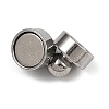 304 Stainless Steel Magnetic Clasps STAS-C127-09P-2