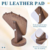 Bust Shaped Wooden Necklace Display Stands NDIS-WH0003-018D-4