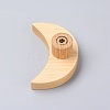 Wood Wall Mounted Hook Hangers HJEW-WH0011-46-2