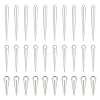 240Pcs 3 Styles CCB Plastic Pendants KY-UN0001-04-1
