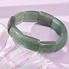 Rectangle Natural Green Aventurine Beaded Stretch Bracelets for Women Men GG-CBA9ACE-C08-3