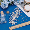 1Bag Zinc Alloy & Resin Rhinestone Hair Bobby Pins Sets AJEW-FG0005-23-4