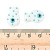 Baking Paint Glass Enamel Beads X-LAMP-D303-04I-3