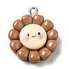 Opaque Resin Pendants LS-RESI-C037-01A-1