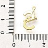 Brass Micro Pave Cubic Zirconia Pendants LS-KK-M310-01G-19-3