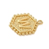 Brass Pendants KK-B126-01G-W-2