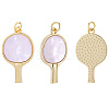 4Pcs Natural Shell Pendants KK-BBC0028-72-7