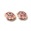 Baking Paint Glass Enamel Beads LAMP-K039-34I-3