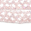 Bling Glass Beaded Stretch Bracelet BJEW-N018-03-08-2