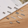 Brass Magnetic Slide Lock Clasps FIND-SC0001-03-7