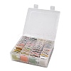 48 Cards 48 Colors 6-Ply Polyester Embroidery Floss OCOR-K006-C03-2