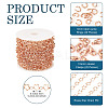DIY Brass Star & Oval Link Chains Necklaces & Bracelets Making Kits DIY-TA0011-17-4