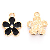 Alloy Enamel Charms ENAM-R059-02D-RS-2