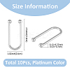 10Pcs Alloy Bikini Clips FIND-FH0009-23P-2