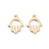 304 Stainless Steel Charms X-STAS-I151-11G-1