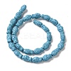 Natural Lava Rock Beads Strands G-U007-01B-2