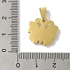 Ion Plating(IP) 304 Stainless Steel Pendants STAS-Z075-18G-3