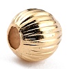 Long-Lasting Plated Brass Beads KK-O133-001B-G-3