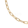 2.5MM 304 Stainless Steel Paperclip Chain Slider Bracelet Makings AJEW-JB01401-3