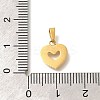 Ion Plating(IP) 304 Stainless Steel Micro Pave Cubic Zirconia Pendants STAS-H228-04G-04-3