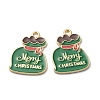 Alloy Enamel Pendants X-ENAM-J649-31LG-A-1