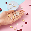14Pcs 14 Style 201 Stainless Steel Connector Charms STAS-PJ0001-27-5