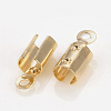 Brass Folding Crimp Ends LS-KK-F777-01LG-2