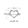 304/316 Stainless Steel Nipple Rings WG57600-02-1