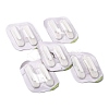  5 Sets Plastic Hook Hangers AJEW-NB0002-87-3