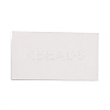 Rectangle Paper Reward Incentive Card DIY-K043-03-04-4