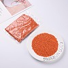 Baking Paint Glass Seed Beads SEED-S003-K4-5