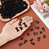120Bgas 4 Styles Nylon & Iron Hook and Eye DIY-NB0016-10A-3