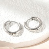 Tarnish Resistant 201 Stainless Steel Hoop Earrings LS-X-MAK-R021-15mm-3