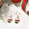 6 Pairs Alloy Enamel Dangle Earrings EJEW-JE06605-4