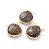 Natural Mixed Stone Charms LS-G-L547-030-1-2