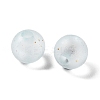Frosted Transparent Acrylic Beads X1-OACR-F013-12G-2